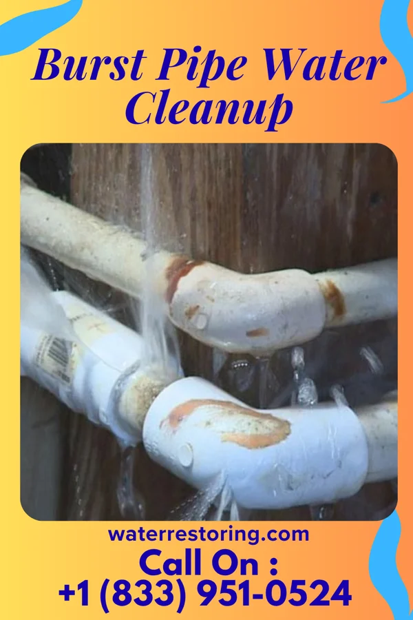 Burst Pipe Water Cleanup in Baker, OK